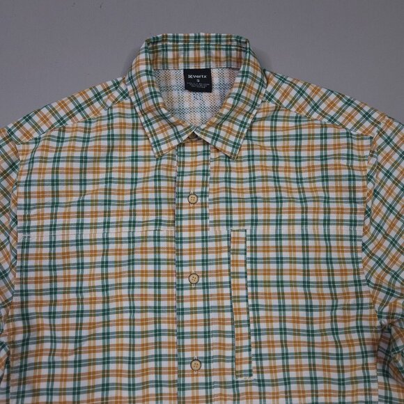 Vertx Speed Concealed Carry Shirt Sleeve Plaid Snap Button Hiking Shirt Small - Picture 2 of 8